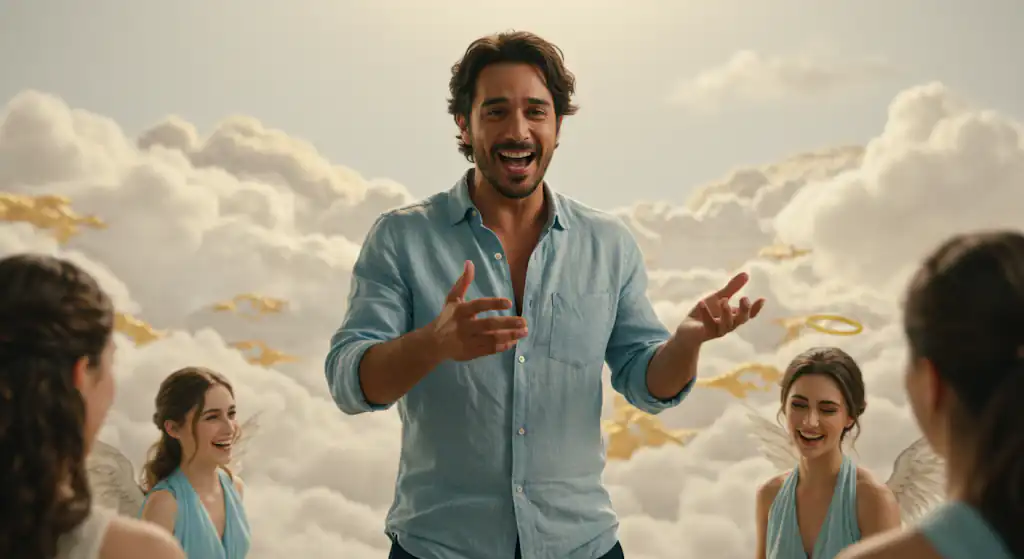 El Concurso De Chistes En El Cielo 😆☁️ 1 Argentino Contado chistes en el cielo
