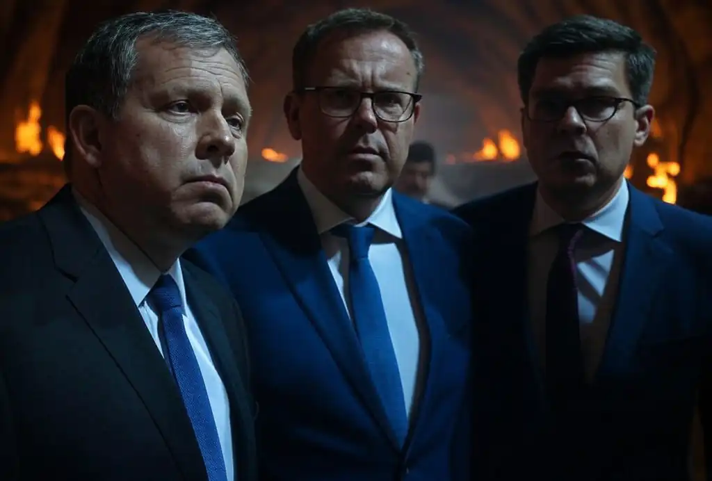 El Debate en el Infierno 🔥🤣 1 Tres politicos en el infierno