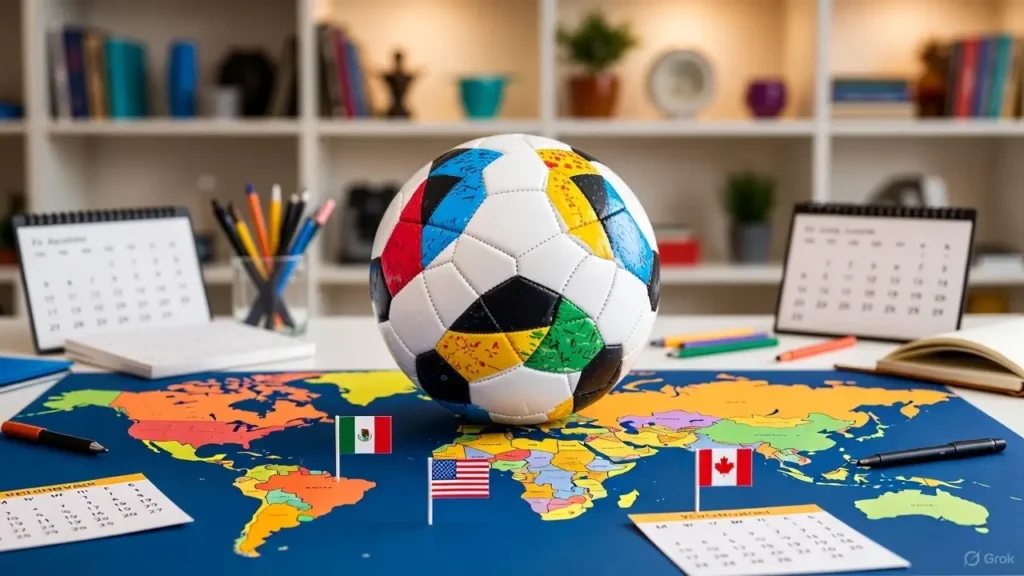 Calendario Mundial de Fútbol 2026: Fechas, Horas, Canales Que Emitieron, Estadios y Resultados 1 Balon de futbol mundial 2026